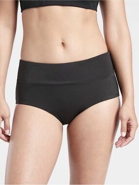 Athleta Malibu Swim Boyshort Bottom Full Coverage NWT